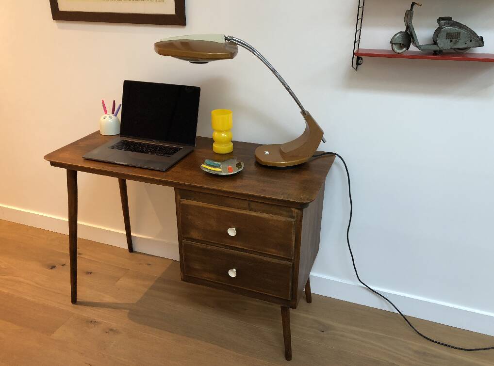 Bureau vintage compas 1960