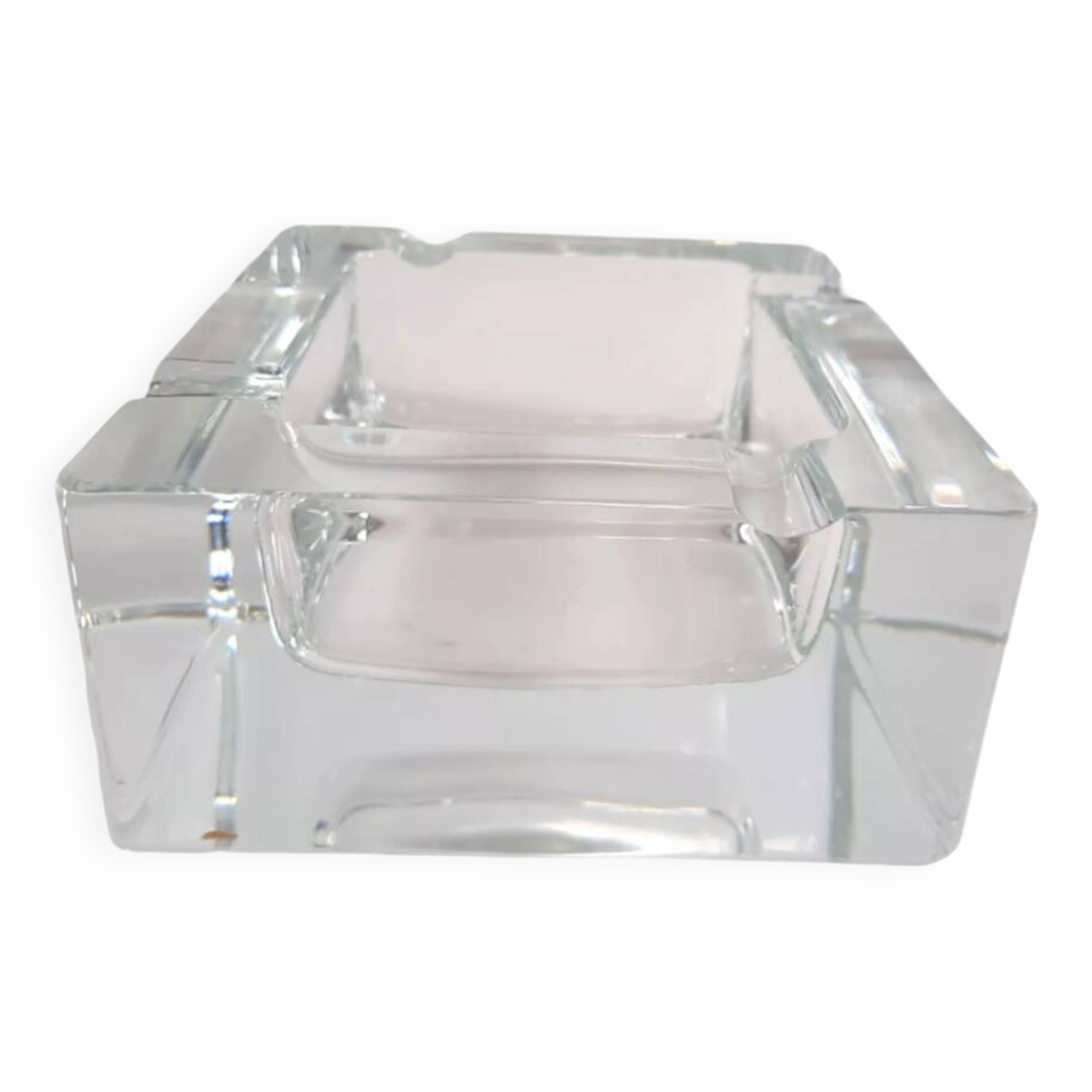 Cendrier cube Sèvres, vintage