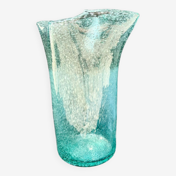 Vase Biot bleu