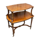 Tea table, marquetry living room table, early 20th century