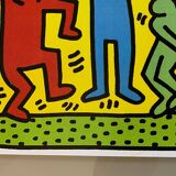 Keith haring affiche « dance » 1987
