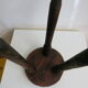 Tabouret en bois sculpté