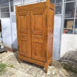 Armoire de ferme rustique en chêne et sapin