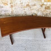 Table basse en teck danoise, Johannes Andersen pour CFC Silkeborg, Circa 60's