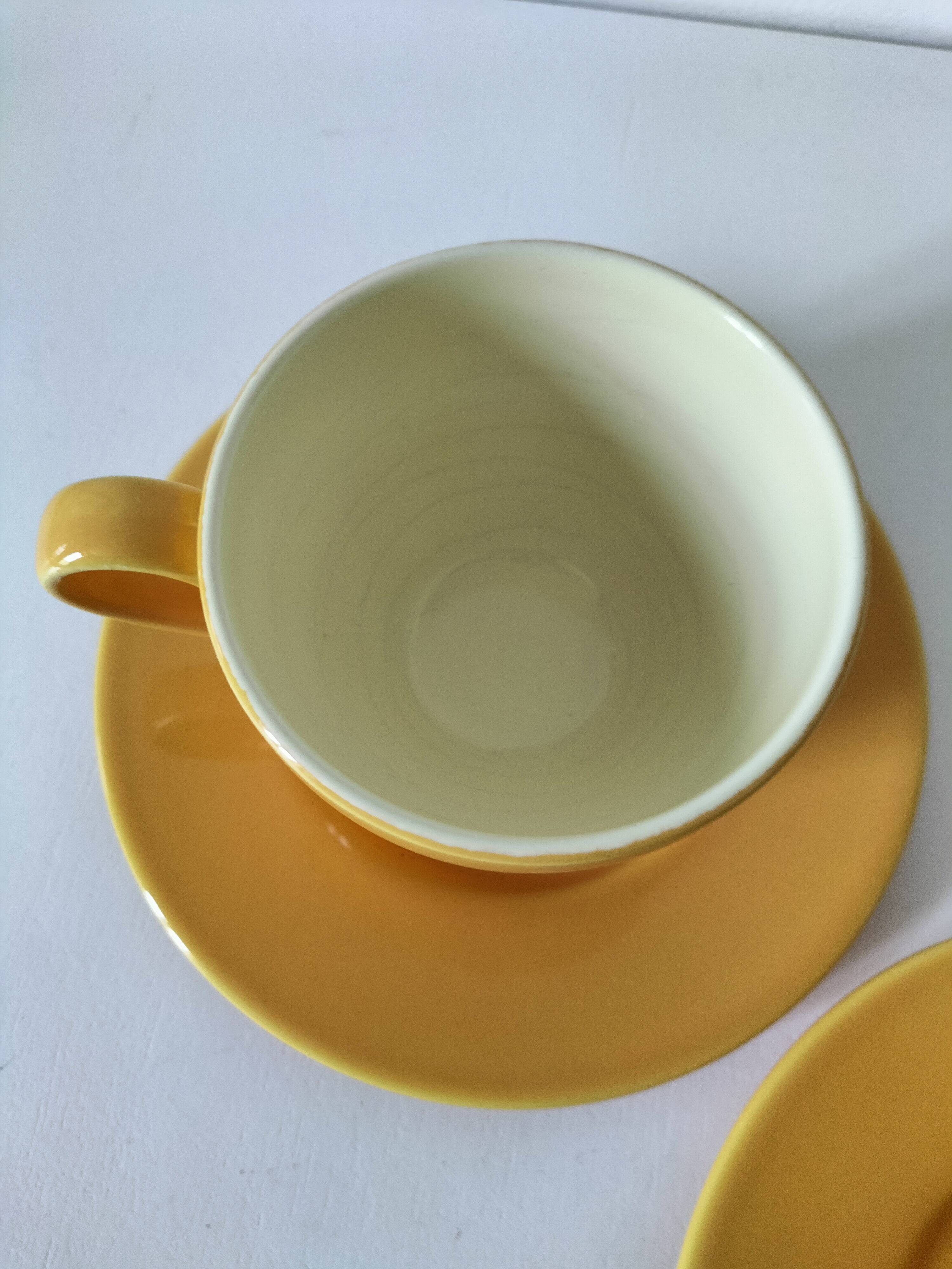 Duo of cups and saucers Pagnossin Treviso