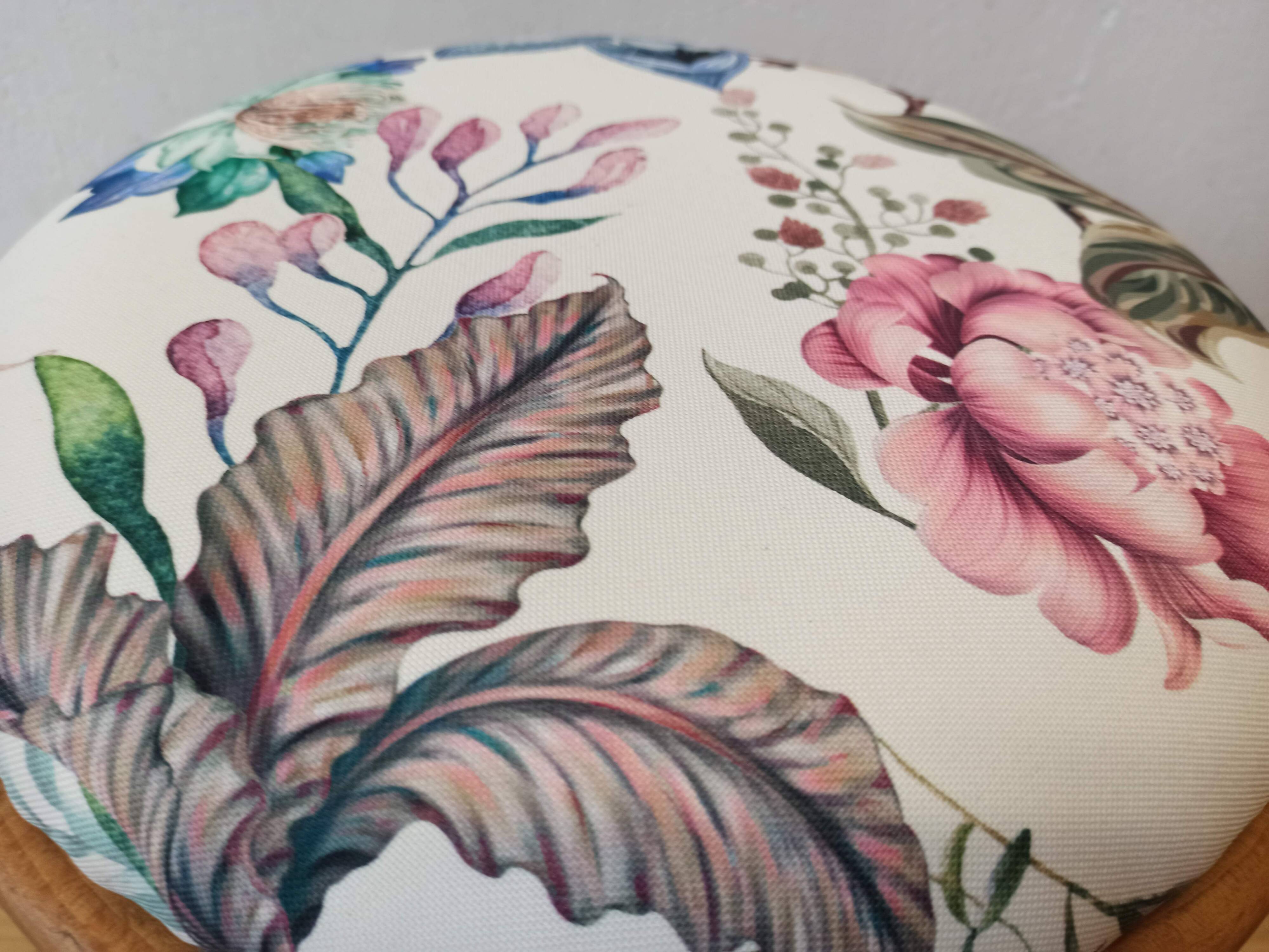 Wooden chair and stool, 1950