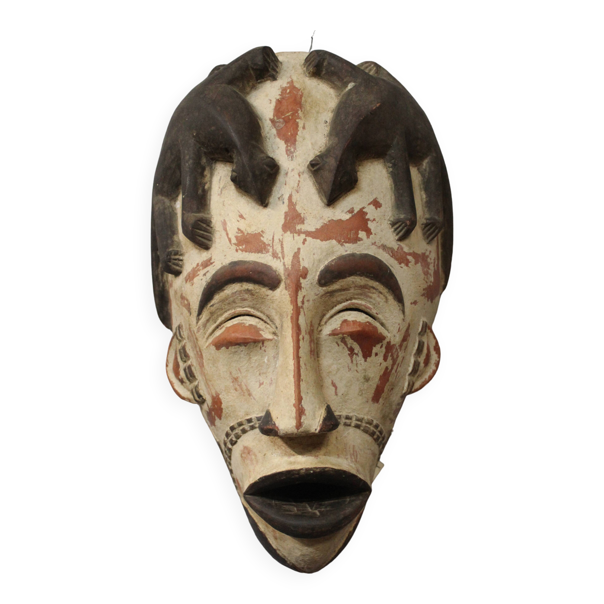 Masque africain Ibibio Nigeria
