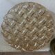 Vintage Amber Glass Wall/Ceiling Light