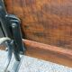 Old garden bench cast iron legs
