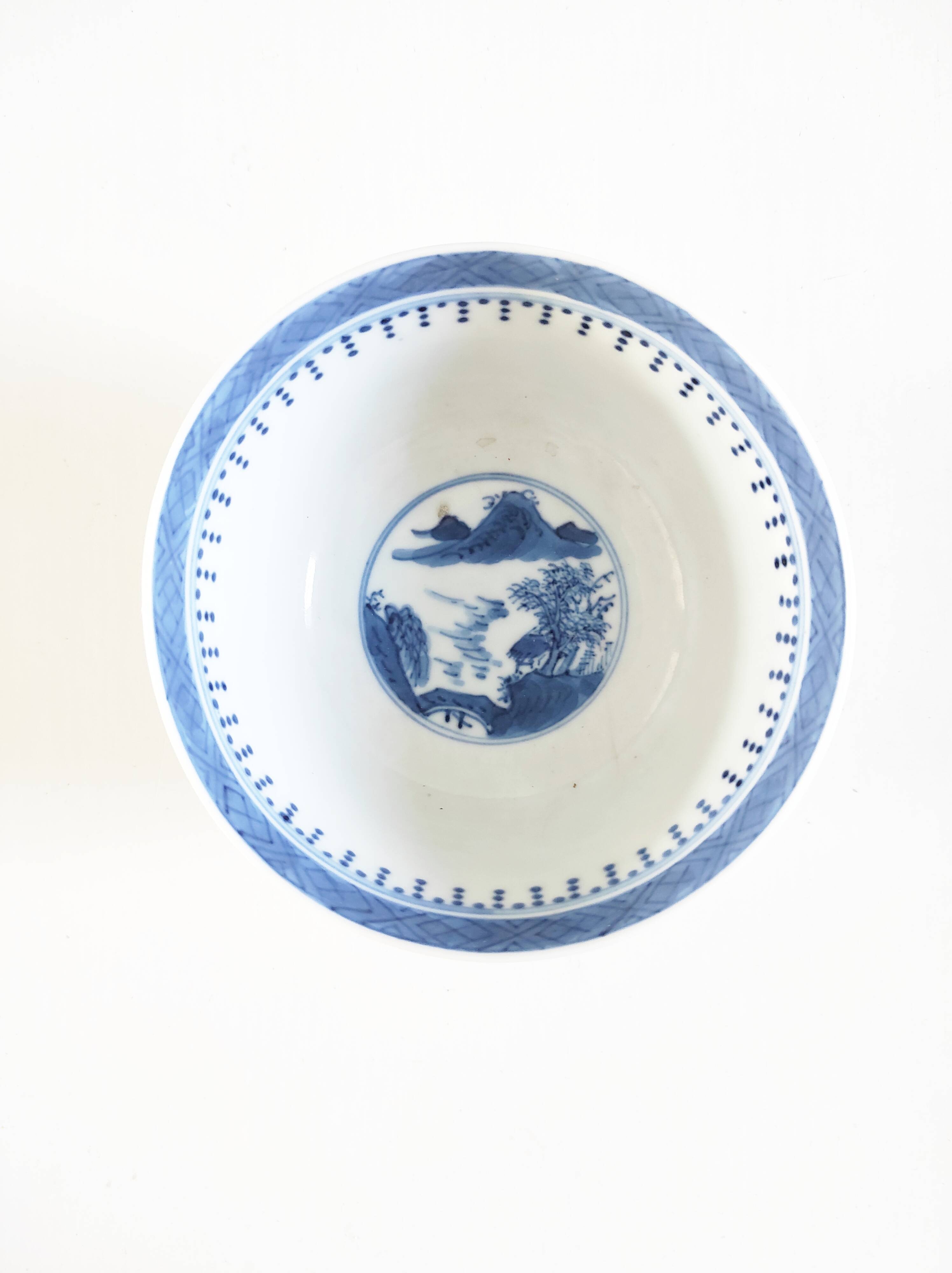 Hand-painted Chinese porcelain bowl