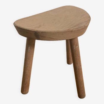 Raw tripod stool