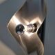 Table lamp, stainless steel and chrome-plated metal, Reggiani, 1970
