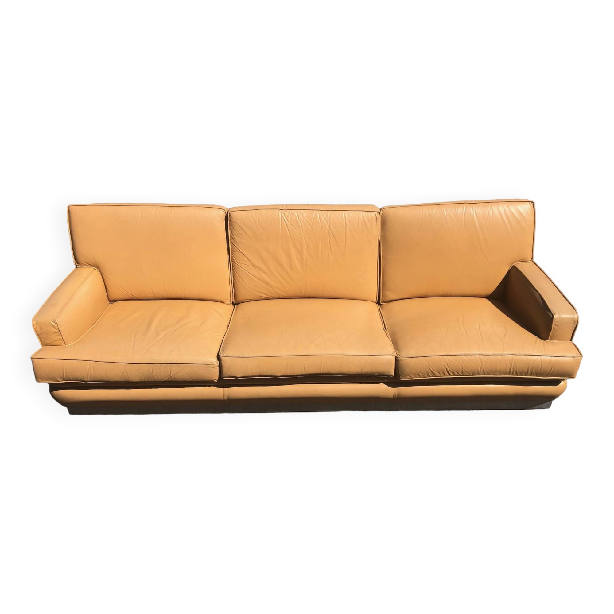 Roche Bobois leather sofa 1970