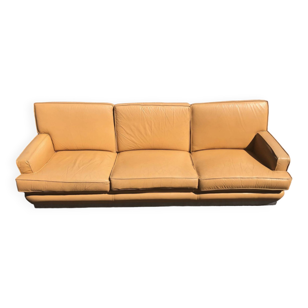 canapé en cuir Roche Bobois 1970
