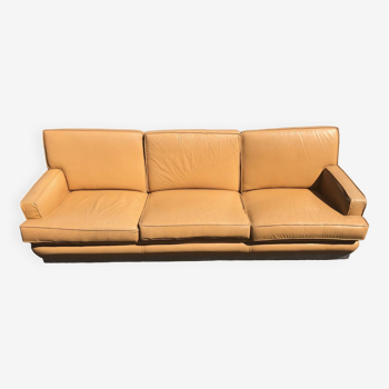 Roche Bobois leather sofa 1970