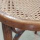 Chaise Léon Cambier bistrot vintage bois courbé Thonet