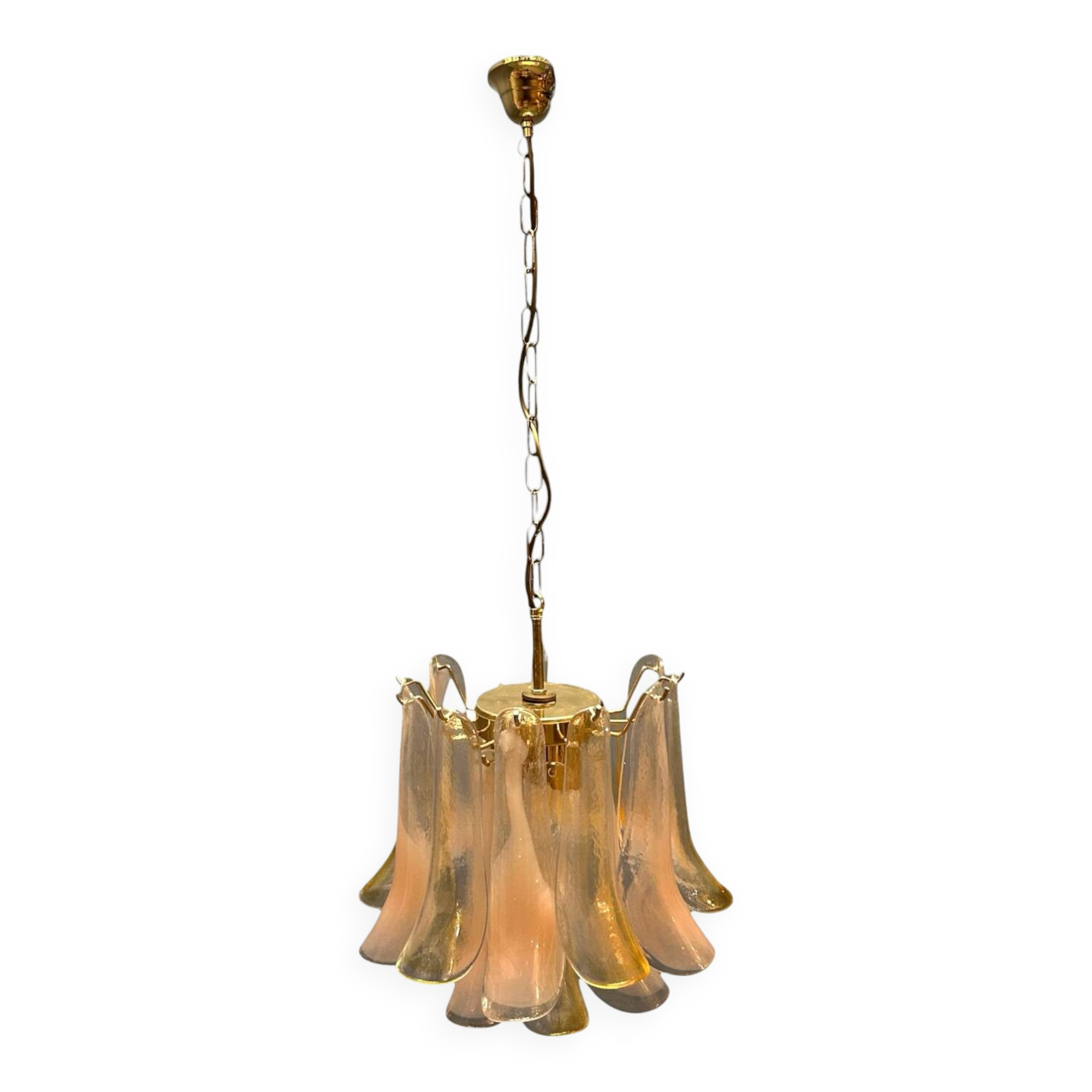 Murano Glass Petals Chandelier by La Murrina, 1980s, Italy