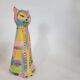 Cat statue, vintage, design Aldo Londi for Bitossi, Rimini series.
