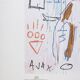 Jean-Michel Basquiat. Sérigraphie en couleurs numérotée. Années 1990.