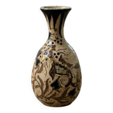 Stoneware vase Alsace - Dragon - Graessel Pottery Soufflenheim