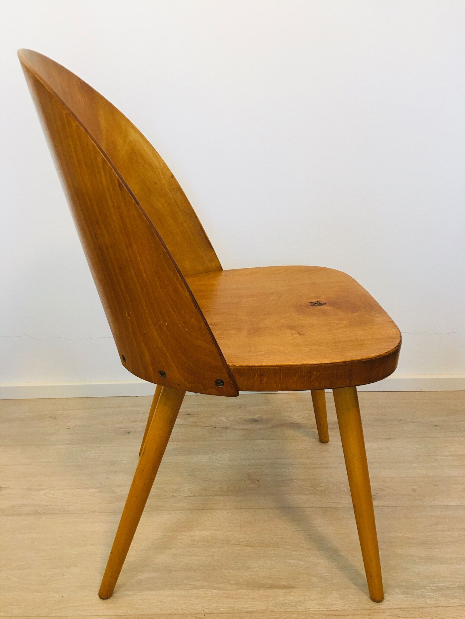 Wooden Chair from Antonin Suman 1960s