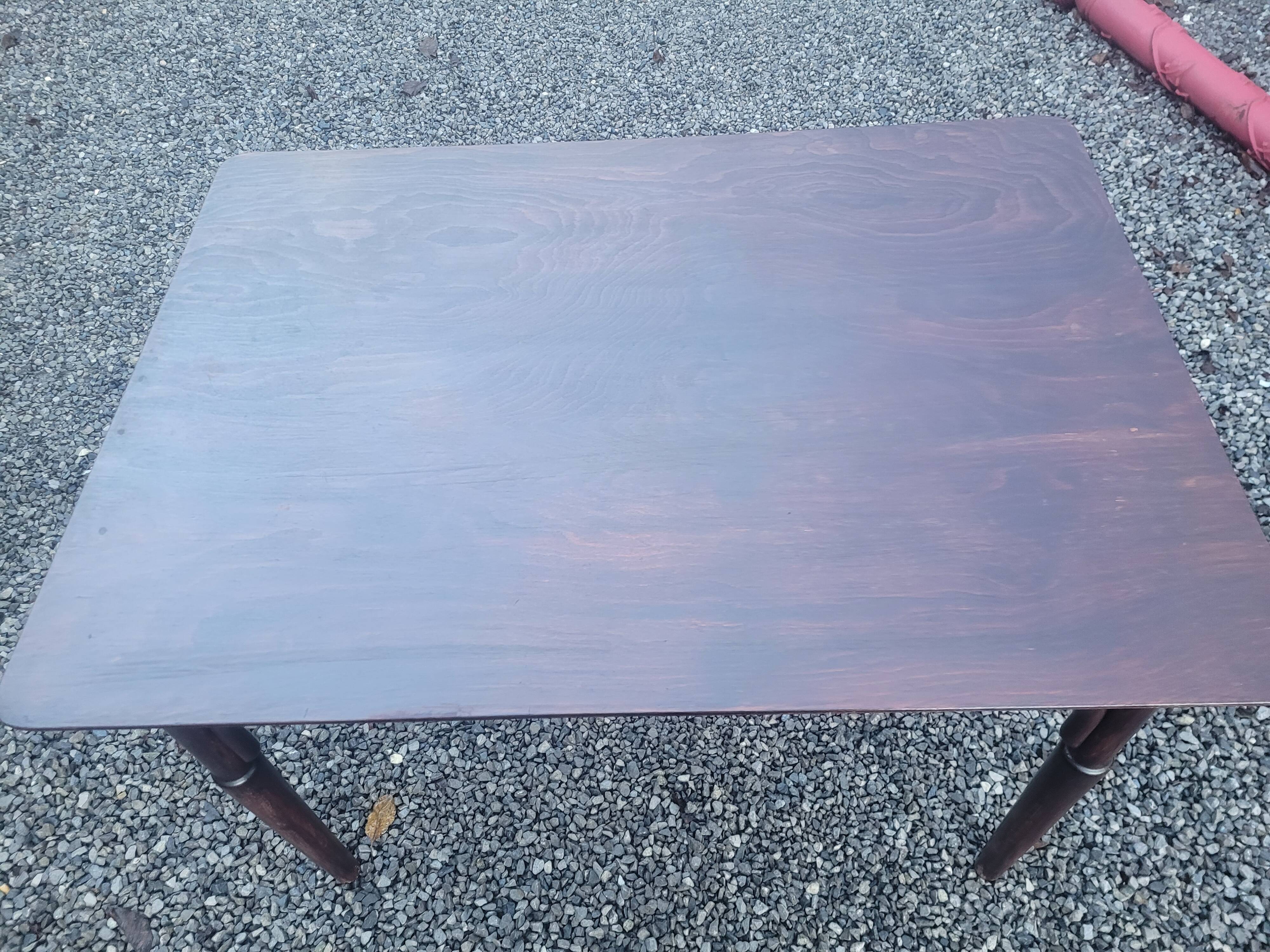 Thonet curved wood bistro table