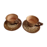 Vallauris tea cup duo