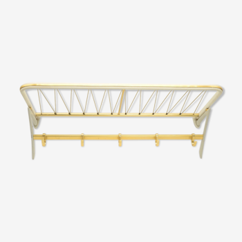 BRASS AND SCOUBIDOU ANNEES 70 WALL COAT HANGER