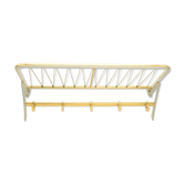 BRASS AND SCOUBIDOU ANNEES 70 WALL COAT HANGER