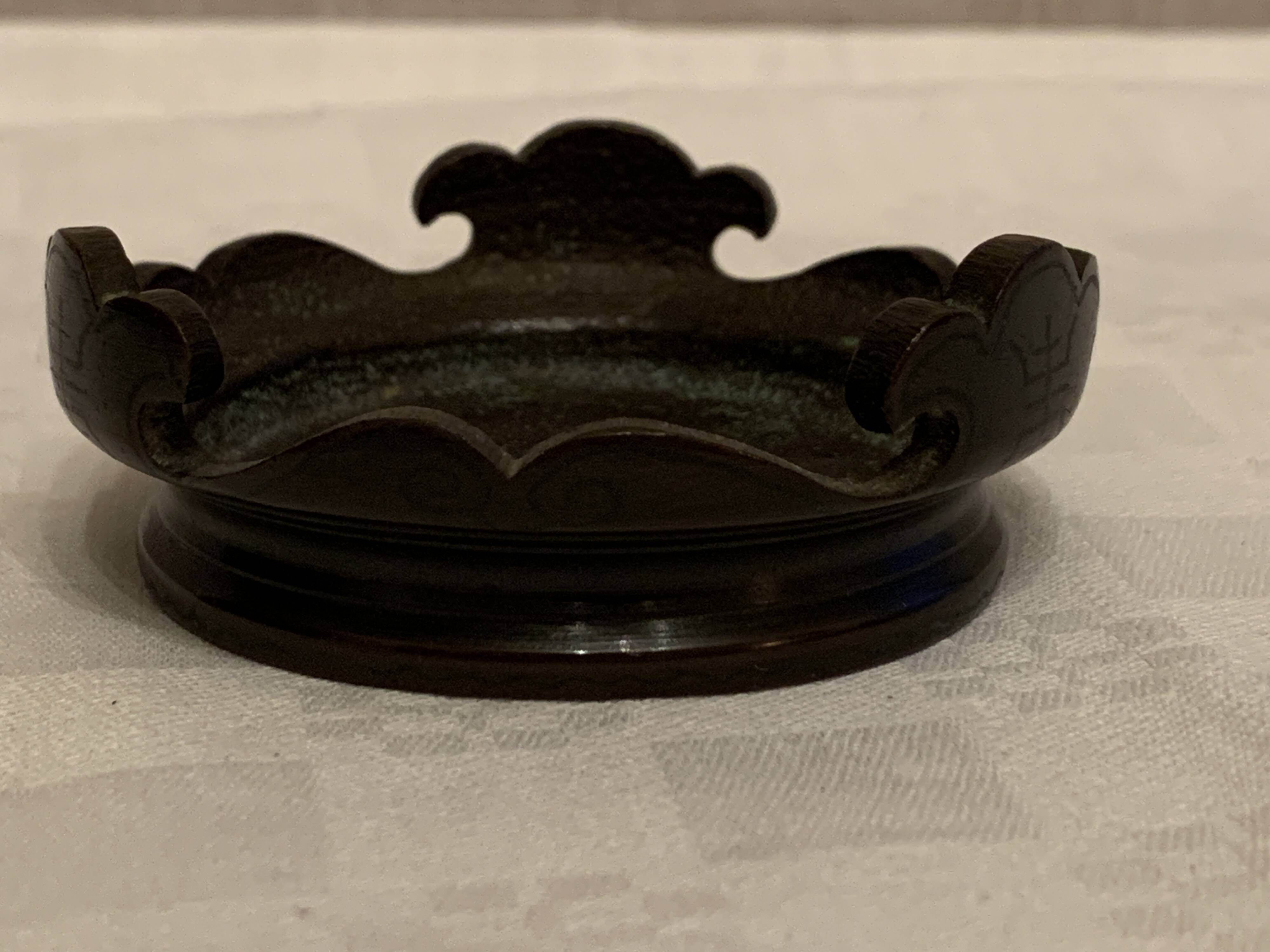 Bronze ashtray 1900