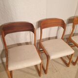 Set of 4 chairs Sled baumann
