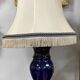 Lamp, porcelain base from the 20th century
