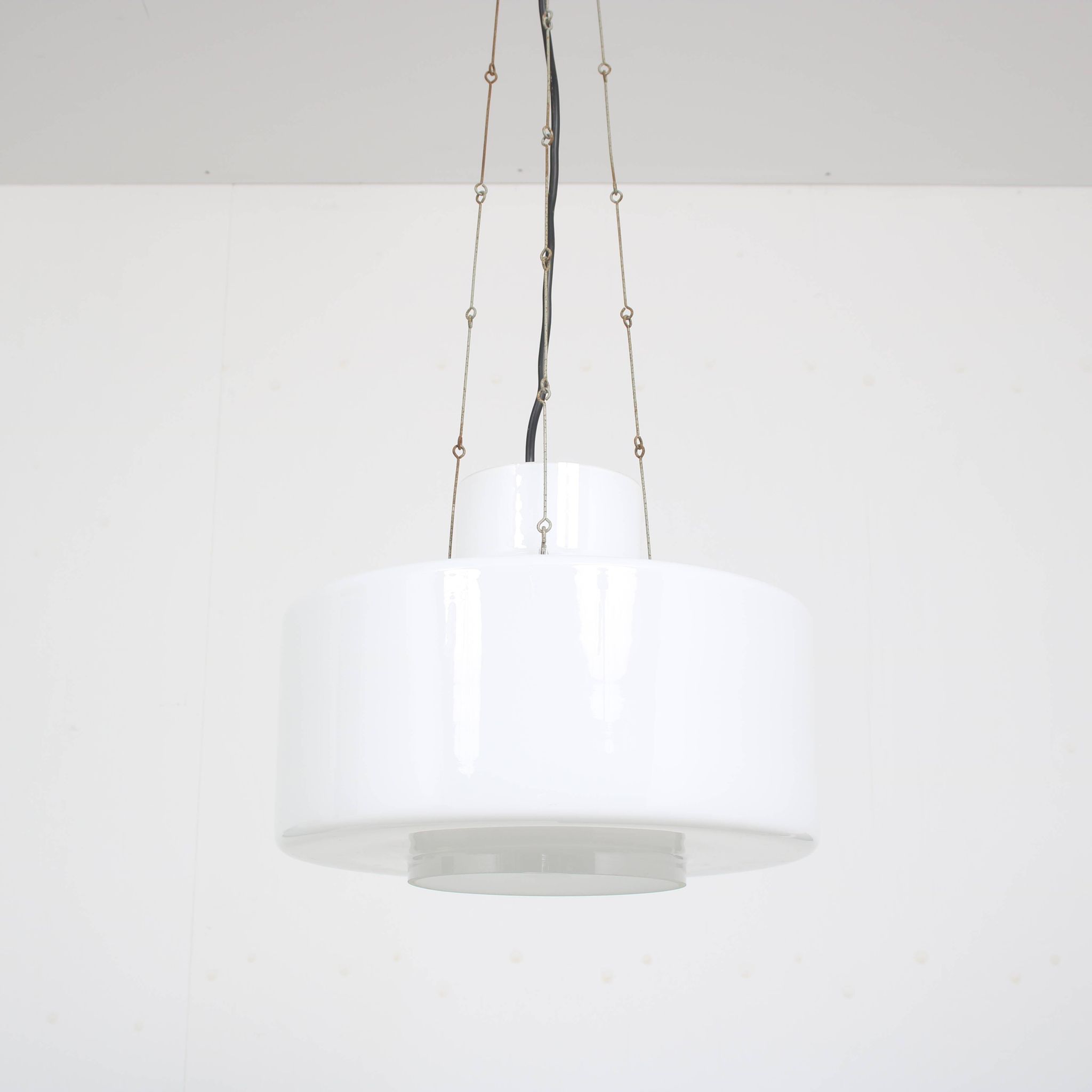 1970s Hanging lamp by Herbert Proft for Glashütte Limburg, Germany