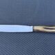 Box of 12 table knives and 12 vintage cheese knives