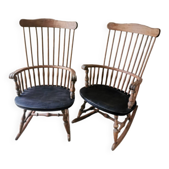 Paire de rocking chair