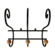 Coat rack/wrought iron hat holder