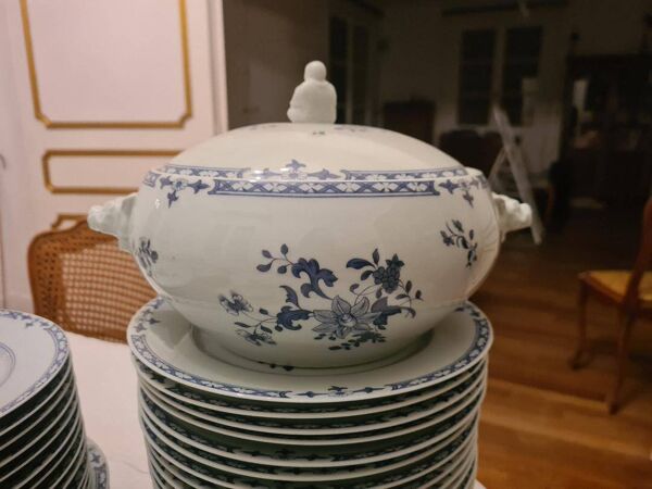 Service limoges Raynaud Compagnie des Indes amphitrite