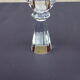 Glass candlesticks