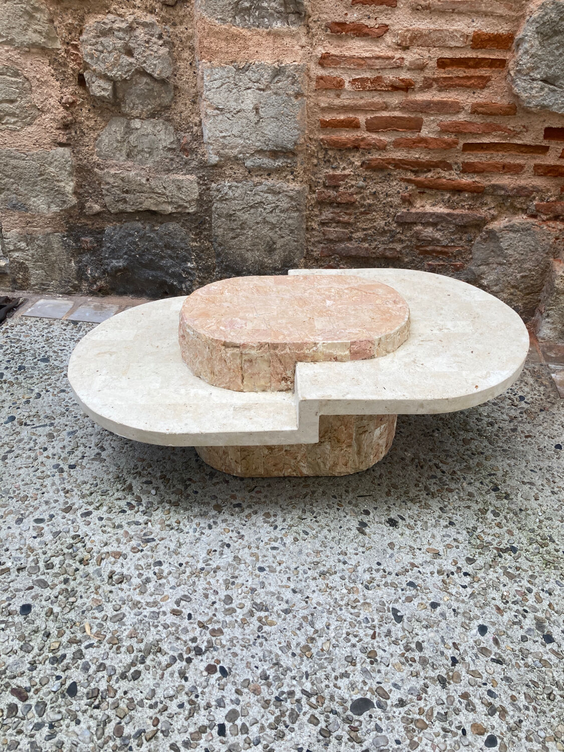 Magnussen Ponte Mactan Stone Coffee Table