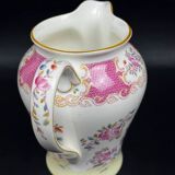 Elegant Minton Pink Cockatrice fine bone china pitcher 15.5cm