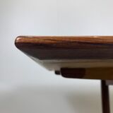 Square dining table in palisander by Lübke, 1960
