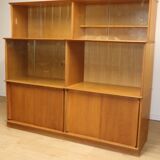 Vintage Oscar bookcase in oak, 1960s