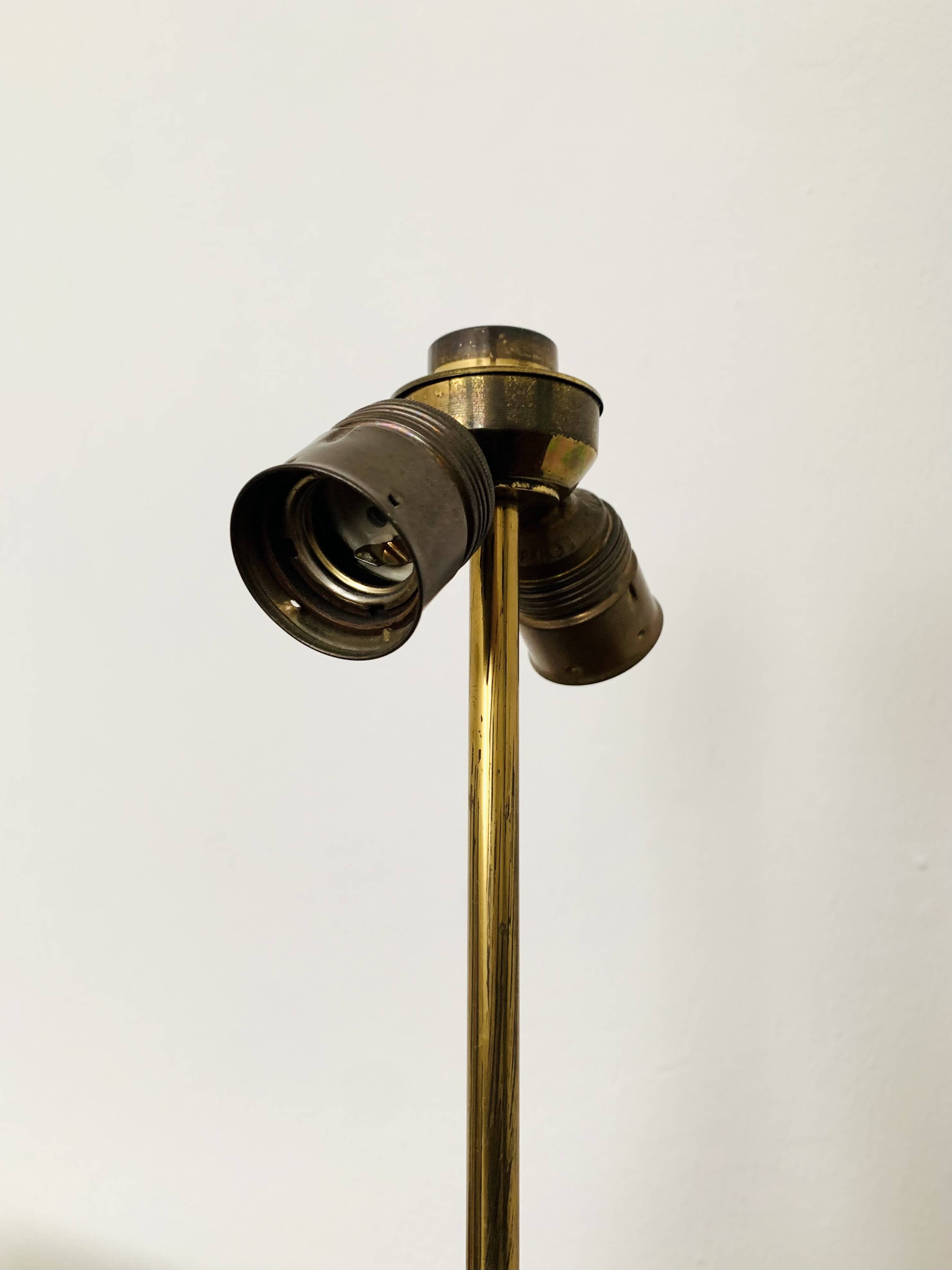 Wooden Hollywood Regency Table Lamp