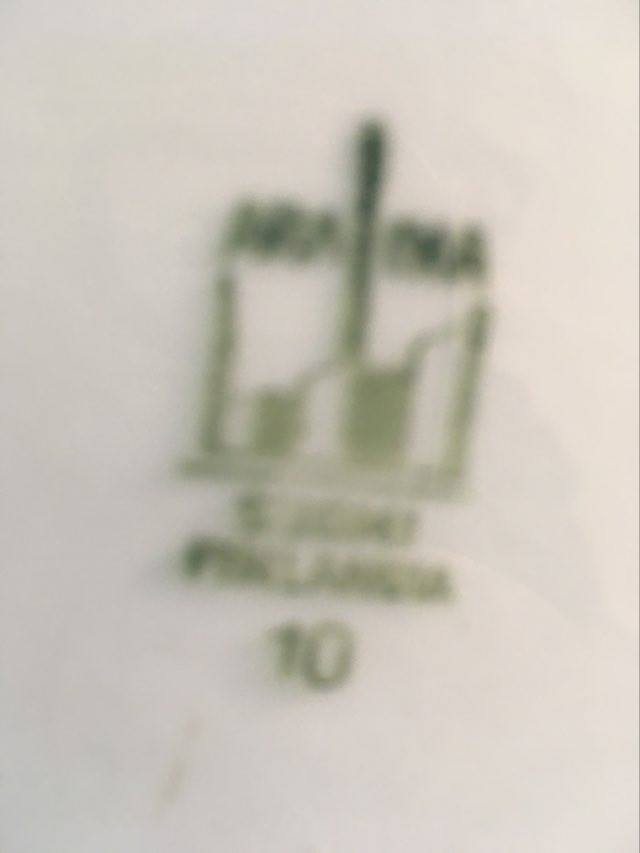 Arabia Suomi Finland old flat plates