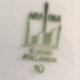 Arabia Suomi Finland old flat plates