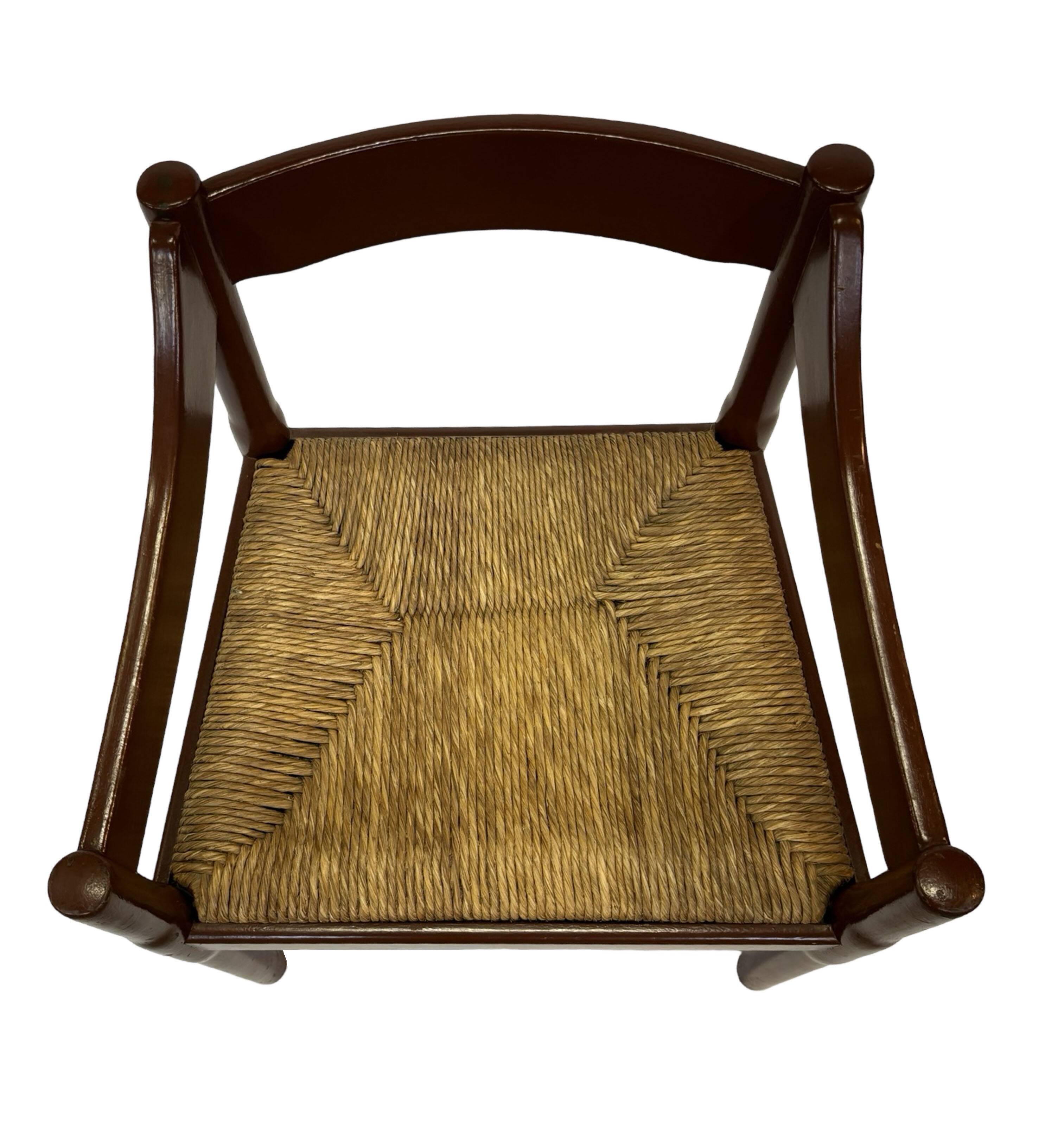 Carimate chair model 892 Vico Magistretti for Cassina