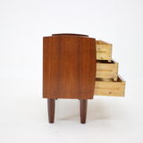 1960s danish teak chest of drawers