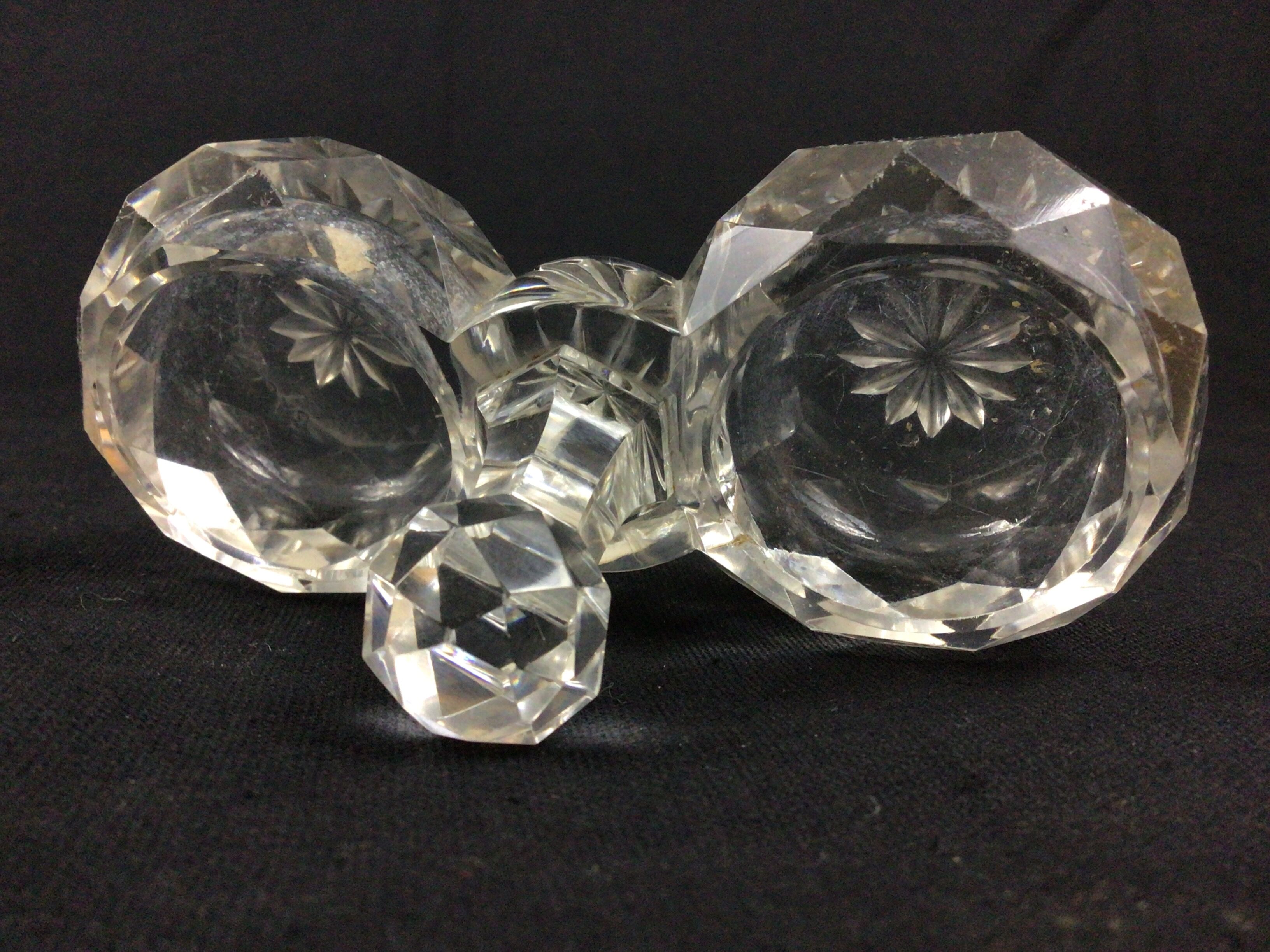 Baccarat crystal salt shaker