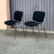 Pair of designer chairs DSC Castelli signed by Giancarlo Piretti Italy