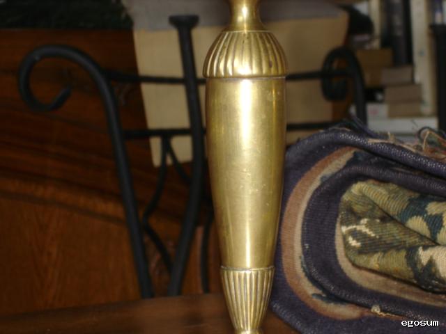 Pair of candlesticks time Executive Board late eighteenth early nineteenth